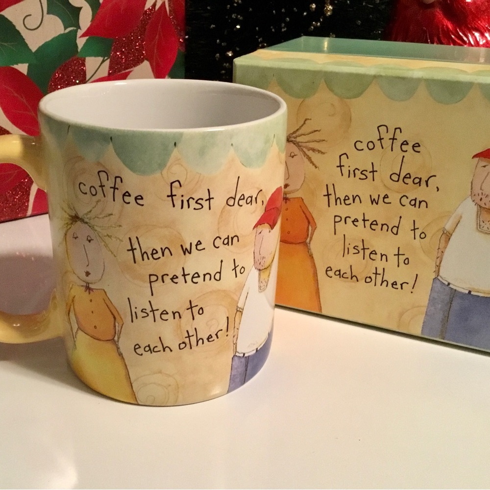Lang Mug in Box ‘Still Together’ 2007 NIB